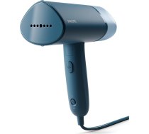 Philips 3000 sērijas pārnēsājamais tvaicētājs - 1000 W, kompakts un salokāms, 100 ml ūdens tvertne, konstanta tvaika jauda 20 g/min, gludināšanas dēlis nav nepieciešams, zils (STH3000/20)