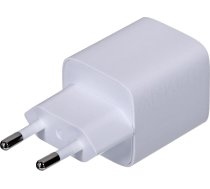 Lādētājs 323 33w 1x usb-a 1x usb-c balts