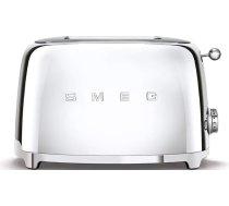 SMEG - Torradeira 2 Tostas TSF01SSEU, Silber