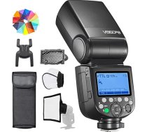 Godox V860III-N E-TTL II zibspuldze 1/8000s 2.4G GN60 HSS kameras zibspuldze Speedlite ar akumulatoru 450 zibspuldzes ar pilnu jaudu Saderīgs ar Nikon D3400 D3200 D3200 D5300 D5600 D7500 D750