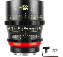 Meike 35 mm T2.1 pilna kadra platleņķa objektīvs ar manuālu fokusēšanu Canon EF montāžai un kinokamerām ZCAM E2-F6, E2-F8, Canon EOS C500 Mark II un S35 EOS C100 Mark II, EOS C200, Zcam E2-S6 6K