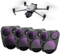 NEEWER Mavic 3 Pro ND/PL filtru komplekts, saderīgs ar DJI Mavic 3 Pro/Pro Cine, 4 iepakojuma spraudņi ND8/PL ND16/PL ND32/PL ND64/PL ND64/PL polarizācijas filtru komplekts ar daudzslāņu optisko HD stiklu