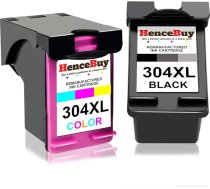 HenceBuy 304 Printera kasetnes XL noma HP 304XL Multipack melnā un krāsainā krāsā HP Envy 5030 5000 5010 5032 5020 HP Deskjet 3750 3760 3700 3762 3720 2630 2620 2622 2622 2 600 printerim