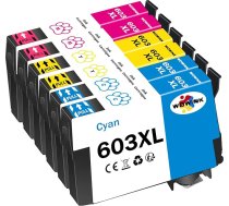 603XL printeru kasetnes, kas saderīgas ar Epson 603 603XL XP-3100 tintes kasetnēm Epson XP 3100 XP 3105 XP 2100 XP 2105 XP 4100 XP 4105 WF 2830 WF 2810 printerim.