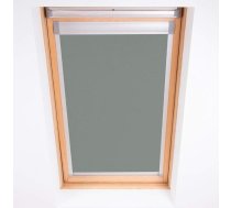 Bloc Skylight rullo žalūzija 102 Velux jumta logam, bloķēta, melna, C04