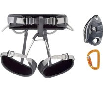 PETZL - Drošības ierīču komplekts Corax GRIGRI Sm'D - Unisex, pelēks, 1