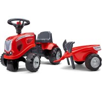 Falk Traktors MC Cormick ar piekabi - no 12 mēnešiem Lāpsta un grābeklis iekļauts - 2 stili personalizēšanai - personalizēta numura plāksne - 220C