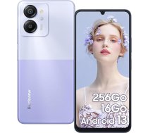 Blackview Color8 256 GB mobilais tālrunis Android 13 Violeta