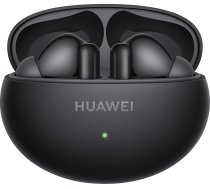 HUAWEI FreeBuds 6i, Intelligente Aktive Geräuschunterdrückung 3.0, Druckvoller Bass, Bis zu 35 Stunden Akkulaufzeit, Bluetooth 5.3, Staub- und Wasserbeständigkeit nach IP54, Schwarz