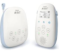 Philips Baby Monitor SCD715/26 Avent Advanced DECT balts/zils