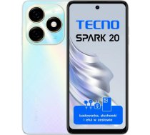 Tecno Spark 20 kj5n 256+8 balts viedtālrunis