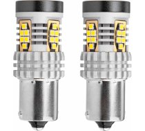 Canbus LED spuldzes 3020 24smd 1156 ba15s p21w r10w r5w balta 12v 24v amio-02797