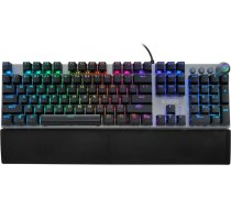 Aurora k-4 rgb mehāniskā tastatūra ikgmk4 (usb; (us); krāsa melna)