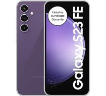 Samsung Galaxy S23 FE mobilais tālrunis, 5G, Simlock bezmaksas bez līguma, Android viedtālrunis, mobilais tālrunis, 256 GB, violets