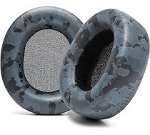 WC uzlaboti nomaiņas ausu spilventiņi Steelseries Arctis Nova Pro Wireless, ko ražo Wicked Cushions | Uzlabota izturība, biezāka, mīkstāka āda un skaņas izolācija | Melns Camo ANEB0BK5CR8VST