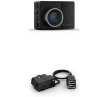 Garmin Dash Cam 57 — kompakta paneļa kamera ar automātisku negadījumu noteikšanu, 2 collu krāsu displejs un pastāvīgās strāvas avota kabelis, 010-12530-23 ANEB0B3MGVR45T