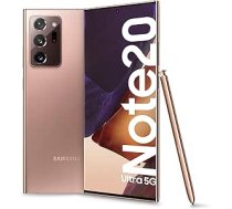 Samsung Galaxy Note 20 Ultra 5G, divas SIM kartes, 256 GB, 12 GB RAM SM-N986B/DS Mystic Bronze ANEB08DRRS7H6T