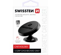 Swissten S-Grip DM7 Universāls Auto Stiprinājums Panelim Ar Magnētu SW-CH-PA-DM7-BK