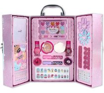 Limtula Bērnu make-up kosmētikas spēļu kastīte Make up meiteņu rotaļlieta Kosmētikas rotaļlieta meitenēm Bērnu make up komplekts Princess Make up komplekts Bērnu make up kosmētikas spēļu kastīte