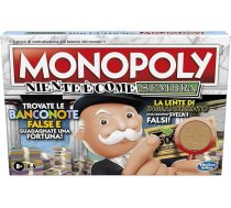 Hasbro Monopols - Nekas nav kā izskatās galda spēle ģimenēm un bērniem vecumā no 8 gadiem, komplektā ietilpst Monopola kungs ar palielināmo lēcu