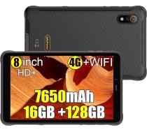 Ulefone Armor Pad Pro Outdoor Tablet Outdoor Handy Android 13, planšetdators 8.0 Zoll, 7650mAh āra viedtālrunis, izturīgs planšetdators, 16GB+128GB+2TB, IP68 Wasserdicht Tablet 4G LTE,5G WiFi,OTG,GPS,NFC,FM