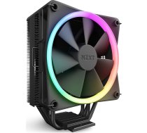 NZXT T120 RGB gaisa dzesētājs - RC-TR120-B1 - CPU gaisa dzesētājs - 120 mm ventilators - tieša kontakta tehnoloģija - 4 vara siltumcaurules - pēc izvēles 2 - piemērots Intel un AMD ligzdām - melns