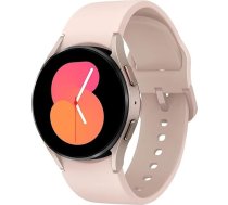 Samsung Galaxy Watch5 40mm viedpulkstenis, Wellness Tracker, fitnesa sekotājs, Bluetooth, rozā zelts