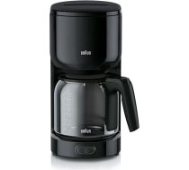 Braun Household PurEase Kaffeemaschine KF 3120 BK - Filterkaffeemaschine mit Glaskanne für 10 Tassen Kaffee, Kaffeezubereiter für einzigartiges Aroma, integierter Wasserfilter, 1000 Watt, schwarz