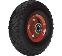 69-021# Ritenis 26cm ķerras ratiņiem 260x85 3.00/4 sarkans