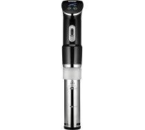 Unold 58915 Sous Vide Stick Time - 1.300 Watt, Schwarz, Edelstahl Garer für alle Töpfe ab 18 cm Höhe, Temperaturgenauigkeit 0,2°C, einstellbar von 0 - 95°C, für bis zu 20l Wasser