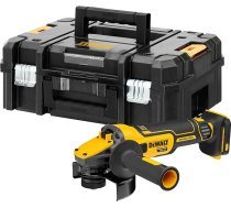 Dewalt 18V XR Flexvolt Advantage akumulatora leņķa slīpmašīna DCG409NT (125 mm, bezsuku motors, elektroniskais bremzis un sajūgs, M14, komplektā ietilpst TSTAK-Box II un piederumi, akumulators un lādētājs nav iekļauti komplektācijā)