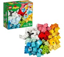 LEGO DUPLO 10909 Classic Heart Box konstruktoru komplekts maziem bērniem, zēniem un meitenēm no 18 mēnešiem (80 gab.)