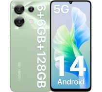 UMIDIGI G9 5G viedtālrunis, Android 14 mobilais tālrunis bez līguma, 90HZ Octa-Core, 12(6+6) GB + 128GB mobilais tālrunis, 6,75 collas, 50MP, sejas un pirkstu nospiedumu atbloķēšana bez Simloka, 5000mAh,