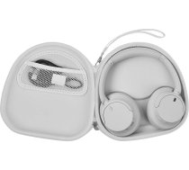 PAIYULE FutrДЃlis Sony WH-CH720N/ Sony WH-CH520 bezvadu Bluetooth austiЕ†ДЃm ar trokЕЎЕ†u slДЃpД“ЕЎanu pДЃr ausД«m, somiЕ†a organizatoram, ceДјojumu somiЕ†a (tikai kДЃrba) (White)