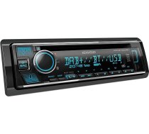 Kenwood KDC-BT760DAB CD autoradio ar DAB+ un Bluetooth brīvroku komplektāciju (USB, AUX-In, 2 x 2,5 V priekšizvads, Amazon Alexa, skaņas procesors, 4 x 50 W, VAR apgaismojums, antena)