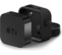elago Multi Wandhalterung saderīgs ar Apple TV 4K (2021) / HD un visiem citiem modeļiem [nav saderīgs ar Apple TV (2022)] - [DREI Montāžas iespējas: Magnēts, Skrūve, Lente] [Vienkārša uzstādīšana]