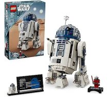 LEGO Star Wars R2-D2, Droid akmeņi kolekcionēšanai, būvēšanai, spēlēšanai un demonstrēšanai, dzimšanas dienas dāvanas ideja zēniem un meitenēm no 10 gadu vecuma, kā arī visiem faniem un modeļu kolekcionāriem 75379