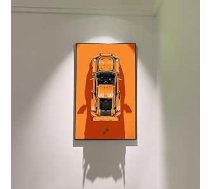 iLuane displeja sienas dēlis Lego 42056 Porsche 911 GT3 RS, pieaugušo kolekcionējamu displeja sienas dēlis automašīnu modeļiem, dāvanas Lego mīļotājiem (tikai displeja sienas dēlis) ANEB0BWRCVW2KT
