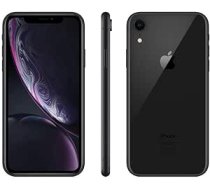 Apple iPhone XR 64 GB — melns — atbloķēts (atjaunots)