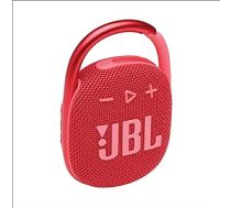 JBL Clip 4 Bluetooth skaļrunis sarkanā krāsā, ūdensizturīgs, pārnēsājams mūzikas skaļrunis ar praktisku karabīnu, līdz 10 stundām bezvadu mūzikas straumēšanas ANEB08HRWYJSXT