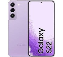 Samsung Galaxy S22 SM-S901BLVGEUE viedtālrunis 15,5 cm (6.1) ar divām SIM kartēm Android 12 5G C tipa USB 8 GB 256 GB 3700 mAh violets ANEB0B784FFBQT