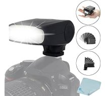 Meike MK-320C TTL GN32 Blitzlicht Blitz Speedlite zibspuldze Canon EOS 5D Mark II III 6D 7D II 60D 70D 600D 700D T3i T2 + Mcoplus Reinigungstuch (MK-320C)