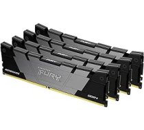 Kingston Fury Renegade 128GB 3200 DDR4 CL16 DIMM (komplekts ar 4) Galddatora spēļu atmiņa — KF432C16RB2K4/128 ANEB0CKJ7TWS5T