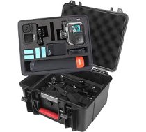 Smatree GA700-2 ar ABS materiāliem, peldošs/ūdensizturīgs cietais korpuss, kas ir savietojams ar Gopro Hero 11/10/9/8/7/6/5/4/3/3+, GoPro Hero (2018), DJI Osmo Action (kamera un piederumi nav iekļauti) ANEB00KA4PVDCT