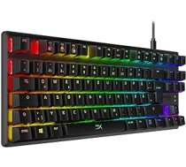 HyperX , USB-A, Alloy Origins kodols — RGB mehāniskā spēļu tastatūra, Tenkeyless, HyperX sarkanie slēdži (DE izkārtojums)