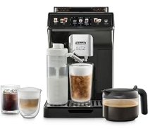 De'Longhi Eletta Explore Cold Brew ECAM452.67.G Pilnībā automātisks kafijas automāts ar LatteCrema piena sistēmu, karstie un aukstie dzērieni, nospiežot vienu pogu, 3,5 collu TFT skārienekrāna krāsainais displejs, ANEB0BTZ9BPPLT