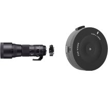 Sigma 150-600mm F5-6.3 DG DG OS HSM moderns objektīvs ar TC-1401 pārveidotāja komplektu Nikon kamerai un Sigma USB doku Nikon objektīva bajonetam