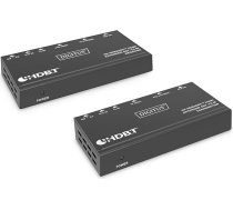 DIGITUS HDMI Extender - 4k/30Hz - raidītājs un uztvērējs - HDBaseT 1.0 - HDMI 1.4b - Darbības rādiuss līdz 70 m - Patch kabelis no Cat 6