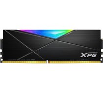 ADATA XPG SPECTRIX D55 DDR4 RGB atmiņas modulis Gaming DRAM 3200 MHz 16GB (2x8GB), dubultie iepakojumi, augstas veiktspējas galddatora atmiņa, melns