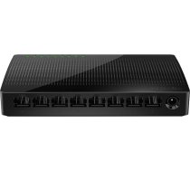 Tenda SG108 LAN Switch 8 Port, Gigabit Netzwerk Switch LAN Verteiler (Plug-and-Play Netzwerkswitch, Lüfterlose, Unmanaged) Schwarz